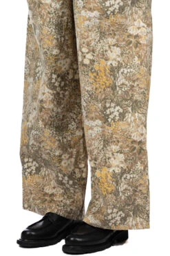 Printed Corduroy Salopet - Beige -ICHI Sales Shop AKoloni Printed Corduroy Salopet Beige 23073006 07