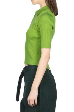 GIZA HIGH GAUGE RIB KNIT POLO -ICHI Sales Shop AURALEE GIZA HIGH GAUGE RIB KNIT POLO A24SP01HR 03