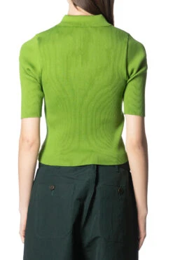 GIZA HIGH GAUGE RIB KNIT POLO -ICHI Sales Shop AURALEE GIZA HIGH GAUGE RIB KNIT POLO A24SP01HR 04