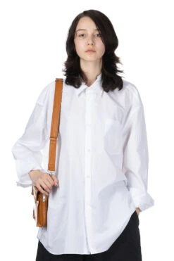 ICHI Sales Shop 25 Cotton Long Shirt - White