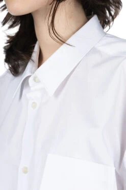 Cotton Long Shirt - White -ICHI Sales Shop Comme Des Garcons Comme Des Garcons Cotton Long Shirt White RM B013 051 1 noe 2005