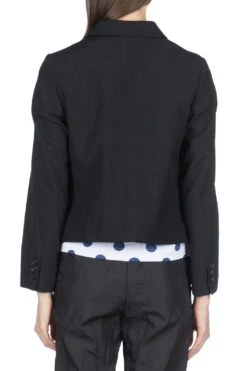 Wool Tropical Jacket - Black -ICHI Sales Shop Comme Des Garcons Comme Des Garcons Wool Tropical Jacket Black RM J023 noe 04