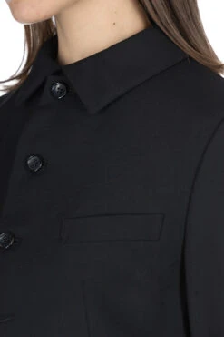 Wool Tropical Jacket - Black -ICHI Sales Shop Comme Des Garcons Comme Des Garcons Wool Tropical Jacket Black RM J023 noe 05