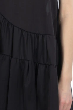 Honeycomb X Nylon Tulle Sleeveless Dress - Black -ICHI Sales Shop Comme Des Garcons Comme Des Garcons honeycomb x nylon tulle sleeveless dress Black RM T011 51 06