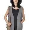 Cotton Vest - Grey -ICHI Sales Shop Evam Eva Cotton Vest Grey E241T075 80 noe 2001