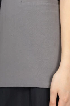 Cotton Vest - Grey -ICHI Sales Shop Evam Eva Cotton Vest Grey E241T075 80 noe 2006