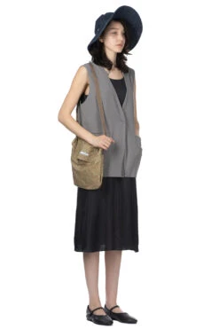 Cotton Vest - Grey -ICHI Sales Shop Evam Eva Cotton Vest Grey E241T075 80 noe 2009