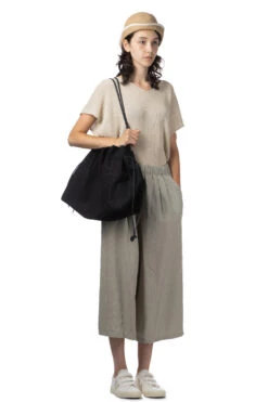 Water Linen Wide Pants - Green Haze -ICHI Sales Shop Evam Eva Water Linen Wide Pants Green Haze E241T064 51 noe 21