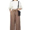 ICHI Dot Relax Pants - Mocha 1 ICHI Dot Relax Pants - Mocha -ICHI Sales Shop Ichi Dot Relax Pants Mocha 116289 01