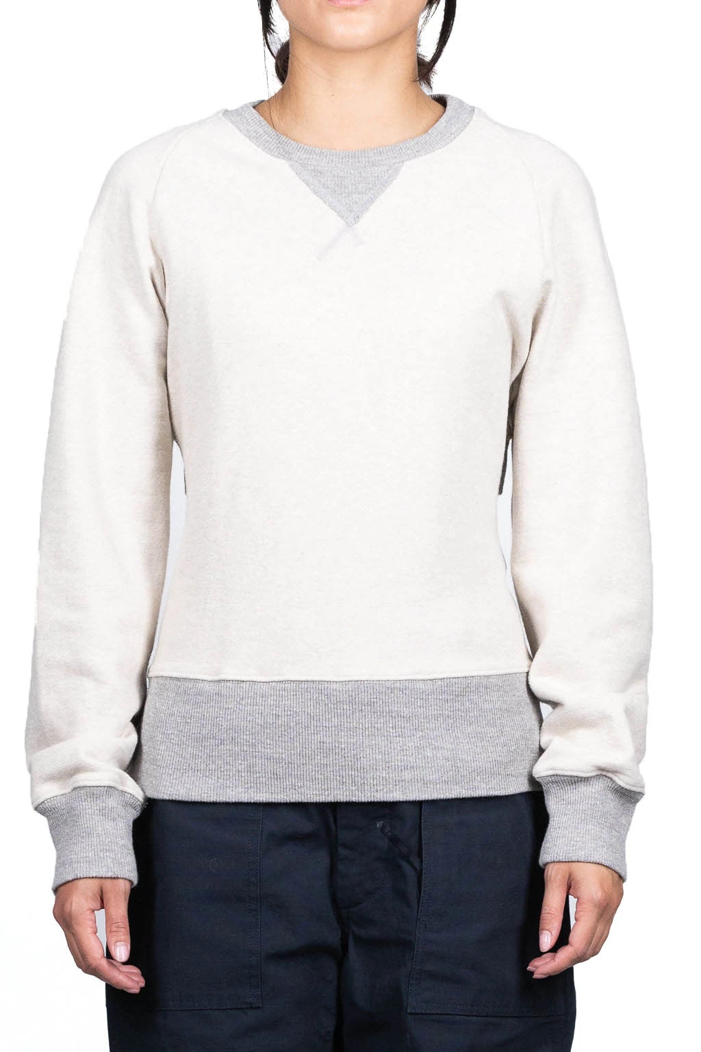 Fleece Knit BANDA Sweater - NAT 4 Fleece Knit BANDA Sweater - NAT - Image 2