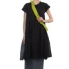 Jersey X Single Gauze AURORA Dress - Black -ICHI Sales Shop Kapital Jersey x Single Gauze AURORA Dress Black EK 424OPA BLK 01
