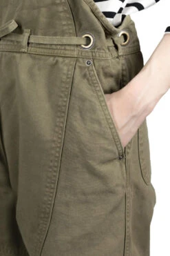 Light Canvas WELDER Overall - Khaki -ICHI Sales Shop Kapital Light Canvas WELDER Overall Khaki EK 237 KHA ac 05