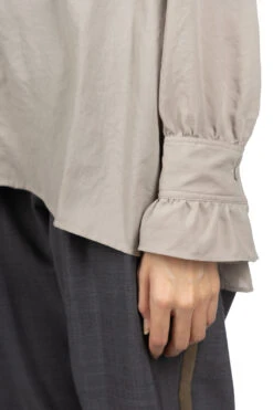 Pullover Ribbon Blouse - Grege -ICHI Sales Shop Manon Pullover Ribbon Blouse Grege MNN SH 230 GR 06