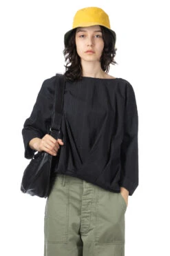 ICHI Sales Shop 15 Cotton Ripple Toronto Pullover - Black