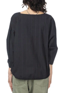 Cotton Ripple Toronto Pullover - Black -ICHI Sales Shop NARU Cotton Ripple Toronto Pullover Black 654857 04