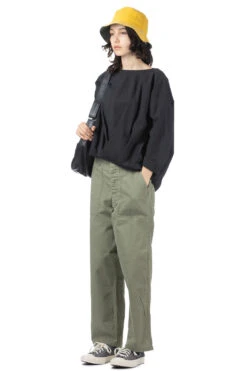 Cotton Ripple Toronto Pullover - Black -ICHI Sales Shop NARU Cotton Ripple Toronto Pullover Black 654857 07a