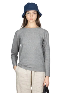 ICHI Sales Shop 21 Jacquard Pullover - Grey
