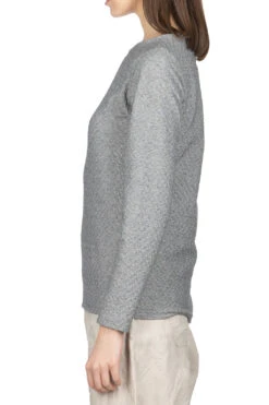 Jacquard Pullover - Grey -ICHI Sales Shop NARU Jacquard Pullover Grey 650203 03