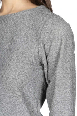 Jacquard Pullover - Grey -ICHI Sales Shop NARU Jacquard Pullover Grey 650203 05