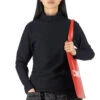 Jacquard Turtleneck Pullover - Black -ICHI Sales Shop NARU Jacquard Turtleneck Pullover Black 650204 01