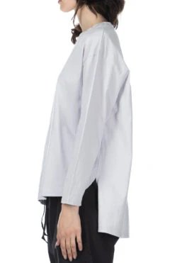 Jersey Crewneck Pullover - Light Grey -ICHI Sales Shop NARU Jersey Crewneck Pullover Light Grey 654032 2003