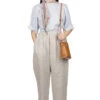 Linen 2 Tuck Pants - Beige 1 Linen 2 Tuck Pants - Beige -ICHI Sales Shop Nachukara Linen 2 Tuck Pants Beige nk335462 01
