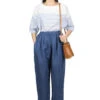 Tapered Pants - Blue -ICHI Sales Shop Nachukara Tapered Pants Blue nK235261 01