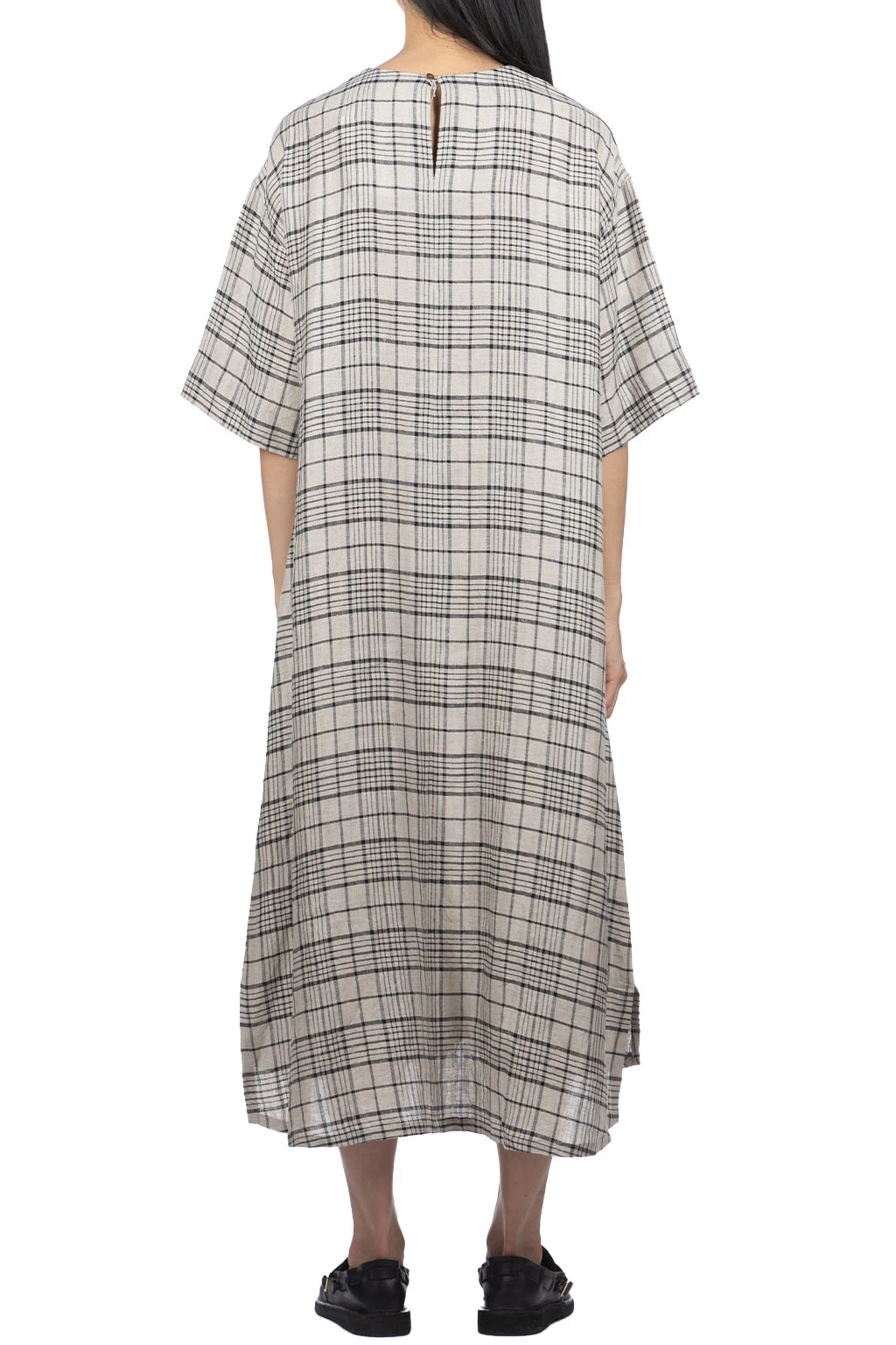 Linen Long Dress - Natural 6 Linen Long Dress - Natural - Image 4