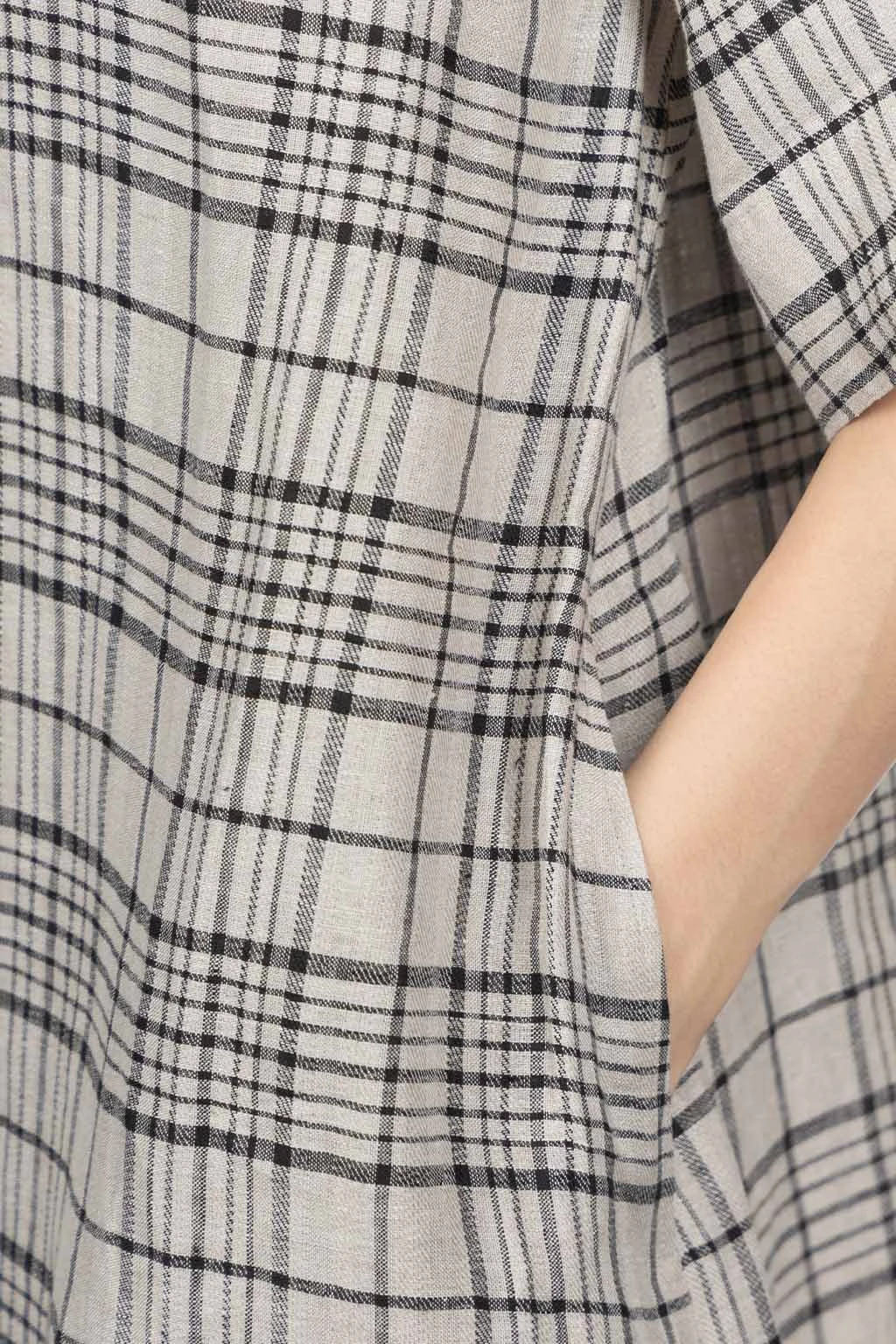 Linen Long Dress - Natural 8 Linen Long Dress - Natural - Image 6