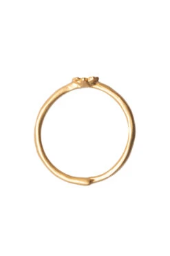 Flower Stopper Ring - Gold -ICHI Sales Shop Palnart Poc Flower Stopper Ring Gold SRN001 03