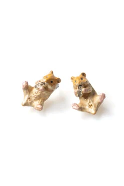 Hungry Hamster Earrings
