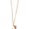 Hungry Hamster Necklace - Brown