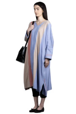 Fuwa Tee Dress - All -ICHI Sales Shop Tamaki Niime Fuwa Tee Dress All 113487 07 w