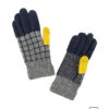 Touchscreen Gloves - Plaid GY -ICHI Sales Shop Tehtava Touchscreen Gloves Plaid GY 0022TTV007 10