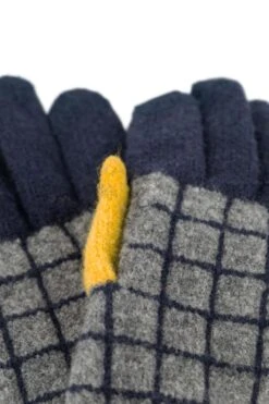 ICHI Sales Shop -ICHI Sales Shop Tehtava Touchscreen Gloves Plaid GY 0022TTV007 11