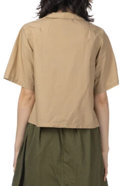 Cotton Pocket Shirt - Beige -ICHI Sales Shop Tigre Brocante Cotton Pocket Shirt Beige LSH153D169503 04