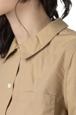 Cotton Pocket Shirt - Beige -ICHI Sales Shop Tigre Brocante Cotton Pocket Shirt Beige LSH153D169503 05