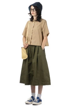 Cotton Pocket Shirt - Beige -ICHI Sales Shop Tigre Brocante Cotton Pocket Shirt Beige LSH153D169503 07